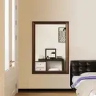 Vintage Glamour Mirror – Ornate Gold Frame Antique Wall Mirror Luxe Bedroom Deco