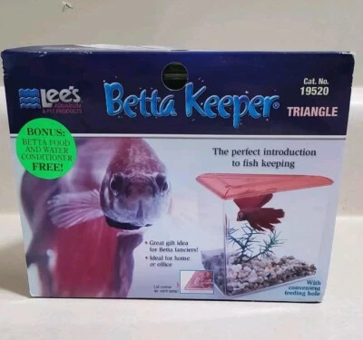 Betta Fish Tank New In Box Aquarium Japanese Fighting Fish Pet Supplies Kit