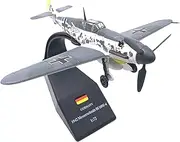 BF109F Diecast Toy Plane with Display Stand for Boys Age 72