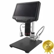 AD407 Digital Microscope HDMI 270X 4MP 3D Effect Adjustable Stand Monitor 7" LED