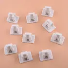 10pcs Self Adhesive Hooks Curtain Rod Bracket Pole Drapery Hook Holders cr