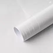 Arthome Shiny White Contact Paper,40x310cm Self Adhesive Wallpaper Waterproof Gloss PVC Vinyl, Oil Proof, Vinyl Paper for Furniture Cover Surface,Countertop,Kitchen,Shelf Liner…