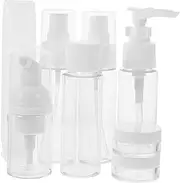 SHERCHPRY 1Set Travel Cosmetic Bottles Set Empty Refillable Lotion Spray and Containers for Toiletries and Personal Care Portable Travel Storage