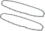 2 Pack，AC1800 18 Inch Chain Saw Chain for EGO Power+ CS1800 CS1804 Chainsaw, EGO Chainsaw 18 Inch Replacement Chain, Ego Chainsaw Parts, 62 Drive Links, Safe and Reliable