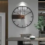 創意鐵藝靜音時鐘時鐘 掛鐘 客廳時鐘 造型時鐘 靜音時鐘 壁鐘 藝術時鐘 居家裝飾 復古時鐘