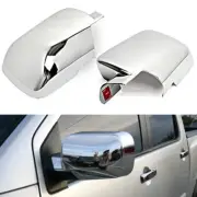 For 2004-2015 Nissan Titan / Armada CHROME Mirror Covers Overlays (NON TOWING)