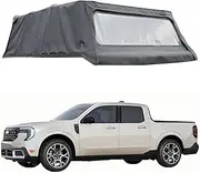 MHXJQY Truck Bed Soft Topper Tonneau Cover Compatible for Ford Maverick 2022 2023 2024 2025 4.6ft (54.4") Box Foldable Camper Shell Truck Top Accessories