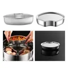 Stainless Steel Steamer Basket Multipurpose Cookware for Fruit Rice