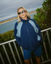 Two Tides Zip Through Sherpa Fleece