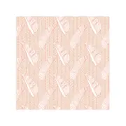Banana Leaf in Chevron 3.42m x 2.7m Large Wallpaper Mural