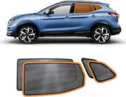 X-CAR Port Rear Window Sun Shade for Nissan Qashqai 2014-2022 Magnetic Car Sun Blind Mesh