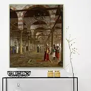 Paint by Numbers for Adults Jean-Leon Gerome《Prayer in The Mosque》 Adults Paint Kits Canvas Gifts Arts Crafts for Home Decor
