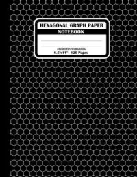 在飛比找博客來優惠-Hexagonal Graph Paper Notebook
