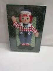 Raggedy Andy Hand Painted Whimsical Light Switch Cover Plate NIB