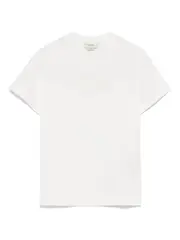 [Fendi Kids] logo-embroidered T-shirt 12 White