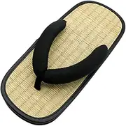 [Tadill] Japanese Clogs Japanese Shoes Open Toe for Men Women Flip Flops Sandals for Daily