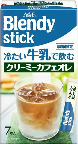 【限定】日本 AGF Blendy Stick 冷泡歐蕾 可添加牛奶飲用 咖啡拿鐵 抹茶拿鐵 紅茶拿鐵【小福部屋】