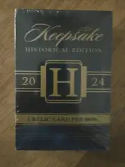 2024 Keepsake Historical Edition Factory Sealed Hobby Box