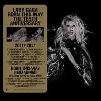 在飛比找Yahoo奇摩拍賣-7-11運費0元優惠優惠-【U】Lady Gaga Born This Way 10周
