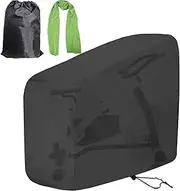 Exercise Bike Cover for Outdoor and Indoor - Waterproof Spin Bike Cover for Gym, Fitness, Training, Upright Cycling, and Stationary Bikes