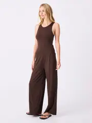 Nomad Modal Wide Leg Pant - Coffee Bean