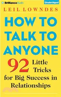 在飛比找三民網路書店優惠-How to Talk to Anyone ― 92 Lit