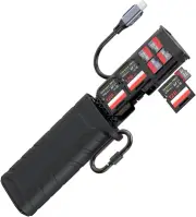 T Tersely 12 in 1 High-Speed USB 3.1 Reader for Type-C SD/TF Micro SD Card/Nano