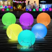 Solar Floating Pool Lights Solar Powered Color Changing Glow Balls Light Up Ball