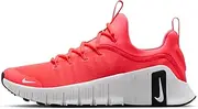 [Nike] Free Metcon 6 Women's Workout Shoes (FJ7126-600, Hot Punch/Black/White)