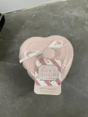 Masterclass Bake Shop Heart Mini Heart Covered Casserole Light Pink Fast Ship