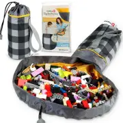 Creative QT SlideAway On-The-Go Mini Toy Storage Bag and Play Mat – Available