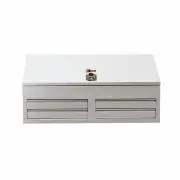 Renegade STB4D1500 - 1500mm 4 Drawer White Powder Coat Steel Truck Box