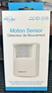 SkylinkHome Motion Sensor (ID-318) For Home Automation Lighting Controls