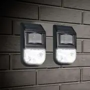2x 5M Sensitive Motion Sensor 70 Lumen Solar LED Security/Entertaining Light