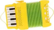 Toyvian Musical Accordion Lightweight Battery Operated Instrument with Modes Button Control Engaging Cartoon Design for Beginners for Early Childhood Education