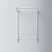Foxydry Wall Plus: Advanced Wall-Mounted Drying Rack – Space-Saving, Robust, and Efficient Wall Plus 88 cm Left White (Limited Edition)