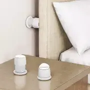 Headboard Stoppers, 1.6-2.6 Inches Bed Wall Stopper, Adjustable Bed Frame Anti-S