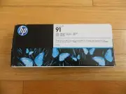 2020 GENUINE HP #91 Light GRAY 775ml INK CARTRIDGE DESIGNJET Z6100 C9466A NEW
