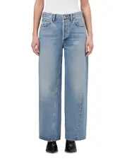 Agolde Twist Low Slung Baggy Jeans in Stage