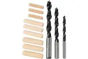 SupaTool Dowel and Drill Set (Silver) (One Size)