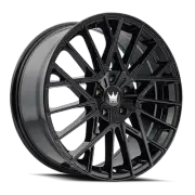 20x8.5 Mazzi 378 Jinx Gloss Black Wheel 5x4.25 (38mm) (for: Jaguar)