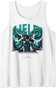 [Marvel] Thor Ragnarok Hela Angry Green Hue Poster Tank Top