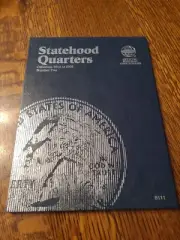 Statehood Quarter Collection Number 2. 2002 to 2005. Album Book 8111