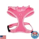 Authentic Puppia Vivien Harness, Pink, Small
