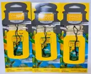 3 Yankee Candle Classic Car Jar SICILIAN LEMON Car Air Freshener