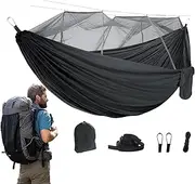 Mesh Hammock,Lightweight Hammock Net Camping Portable | Compact Breathable Waterproof Lightweight Camping Accessories for Outside Hiking Survival Backyard Travel Outdoor Backpacking