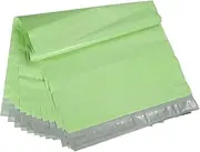 uxcell 15x12 Inch Poly Mailers, 100 Pcs Shipping Bags for Clothing with Self-Adhesive Seal Mailing Bags for Business Shipping Waterproof Envelopes Packing, Fruit Green