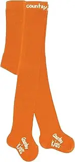 [Country Kids] Girl's C005 Orange Socks, One