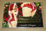 2015 Benchwarmer SCARLETT KEEGAN Holiday Santa's Naughty Helper BUTT/5 PLAYBOY