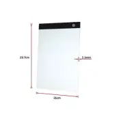 A4 LED Light Box Tracing Board Art Design Stencil Tattoo Copy Dra AU Stock ✨
